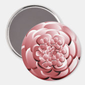 Chrome-Blume - Rubescent Magnet (Vorderseite/Rückseite)