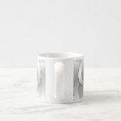 Chrome-Blume - Silver Espresso Cup Espressotasse (Rückseite)