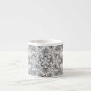 Chrome-Blume - Silver Espresso Cup Espressotasse