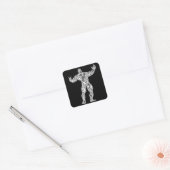 Chrome Bodybuilder Sticker (Umschlag)