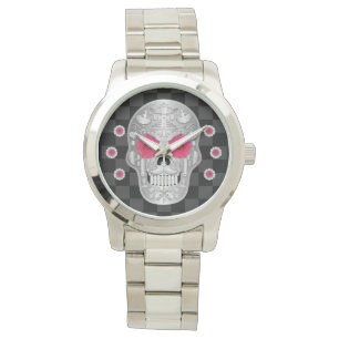 Chrome Calavera (Rosa Rose) Watch Armbanduhr
