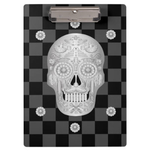 Chrome Calavera Watch Klemmbrett