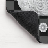 Chrome Calavera Watch Mousepad (Ecke)