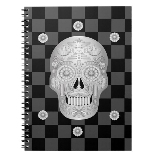 Chrome Calavera Watch Notizblock (Vorderseite)