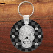 Chrome Calavera Watch Schlüsselanhänger (Vorderseite)