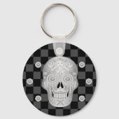 Chrome Calavera Watch Schlüsselanhänger (Rückseite)