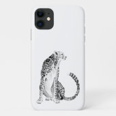 Chrome Cheetah Case-Mate iPhone Hülle (Rückseite)