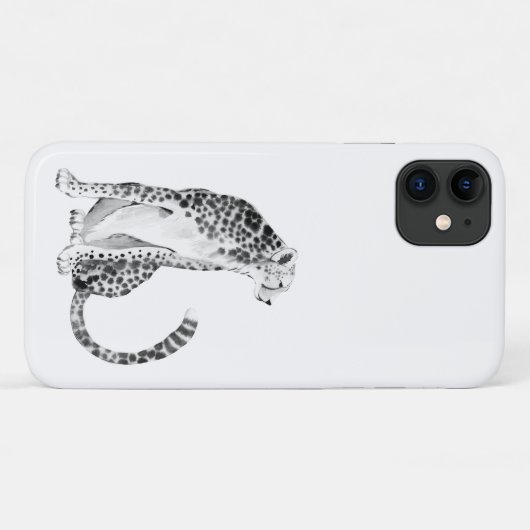 Chrome Cheetah Case-Mate iPhone Hülle (Rückseite (Horizontal))