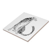 Chrome Cheetah Fliese (Seite)