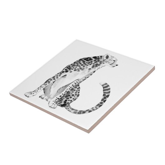 Chrome Cheetah Fliese (Seite)