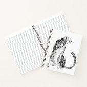 Chrome Cheetah Notizblock (Innenseite)