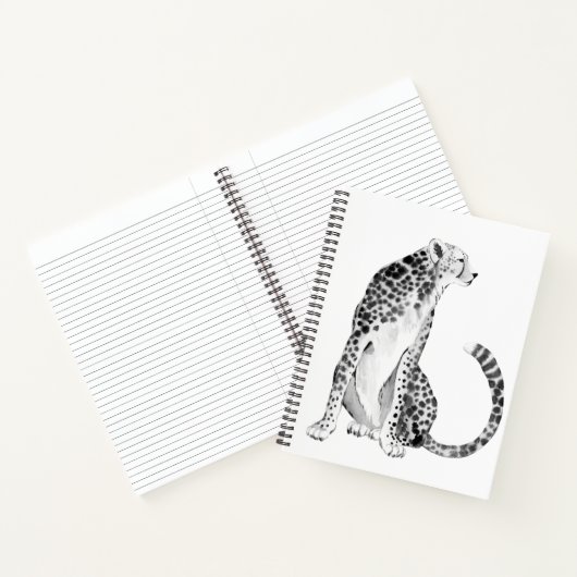 Chrome Cheetah Notizblock (Innenseite)