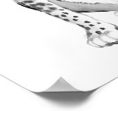 Chrome Cheetah Poster (Ecke)