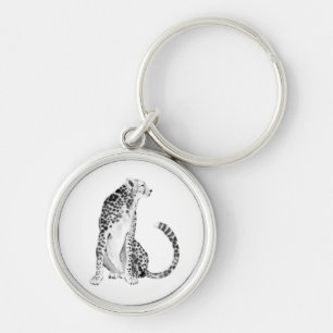Chrome Cheetah Schlüsselanhänger