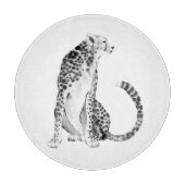 Chrome Cheetah Schneidebrett (Vorderseite)