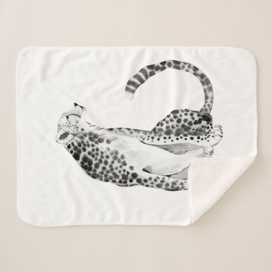 Chrome Cheetah Sherpadecke (Vorderseite (Horizontal))