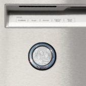 Chrome Circle Template ~ Magnet (In Situ (Geschirrspüler))