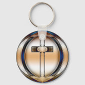 CHROME CROSS SCHLÜSSELANHÄNGER (Vorderseite)