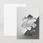 Chrome Dankeskarte (Vorne/Hinten)