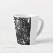 Chrome Daydream Frau Metall Milchtasse (Rechte Ecke)