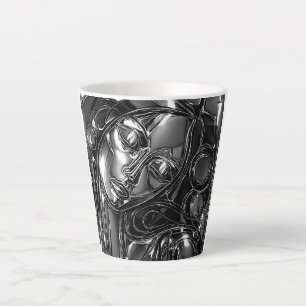 Chrome Daydream Frau Metall Milchtasse