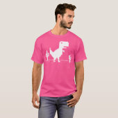 Chrome Dino White T-Shirt (Vorne ganz)