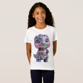 Chrome-Dinosaurier T-Shirt (Vorne ganz)