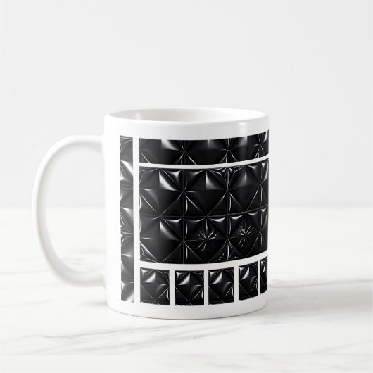 Chrome Dog Mosaic Kaffeetasse (Links)