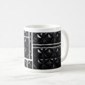 Chrome Dog Mosaik Kaffeetasse (VorderseiteRechts)