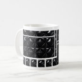 Chrome Dog Mosaik Kaffeetasse (Vorderseite Links)
