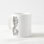 Chrome Eleganz Kaffeetasse (Vorderseite Links)