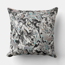 Chrome Flecken mit Farbverlauf oder Rauch, Schwarz