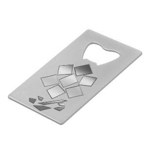 Chrome Geldbeutel Flaschenöffner