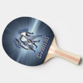 Chrome Gemini Tischtennis Schläger (Seitenansicht)