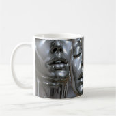 Chrome-Gesichtskaskade Kaffeetasse (Links)