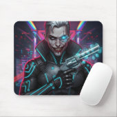 Chrome Harlequin Mousepad (Mit Mouse)