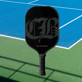 Chrome Hearts inspirierter moderner minimalistisch Pickleball Schläger