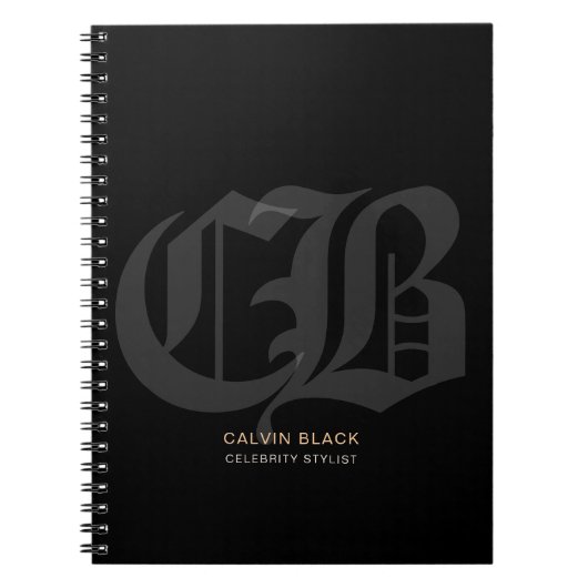 Chrome Hearts professioneller moderner minimalisti Notizblock (Vorderseite)