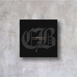 Chrome Hearts Professioneller moderner minimalisti Quadratische Visitenkarte