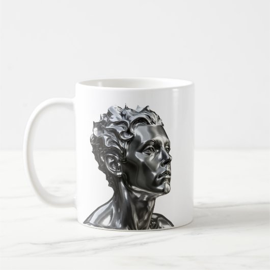 Chrome-Held-Blick Kaffeetasse (Links)