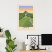 Chrome Hill Peak District Travel Poster (Heimbüro)