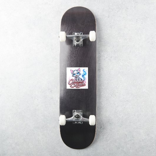 CHROME KITTEN Aufkleber (Skateboard)