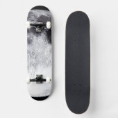 Chrome Kitten Elite Skateboard Komplett Mond (Vorderseite)
