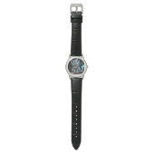 Chrome Kitten Herren Ageless Uhr - Leder  (Flach)