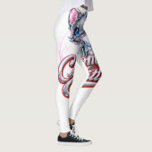 CHROME KITTEN "Meow vibes" Leggings (Rechts)