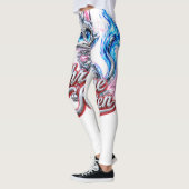 CHROME KITTEN "Meow vibes" Leggings (Links)