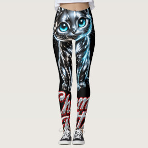 Chrome Kitten Nightlife Leggings