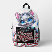 CHROME KITTEN "Perfekter" Rucksack (Vorderseite)