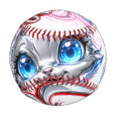 CHROME KITTEN Sammler-Baseball Baseball (Rückseite)