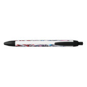 Chrome Kitten Stift mit schwarzer Tinte (Rückseite)